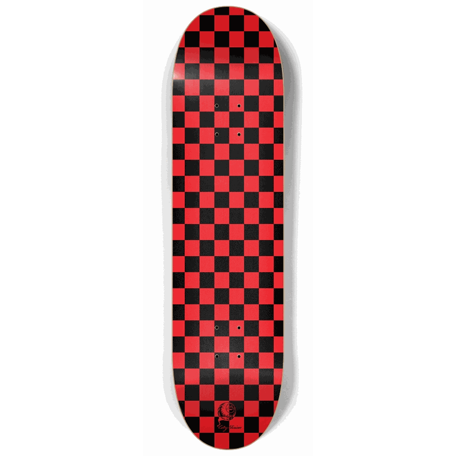 Checkered Red 8.25 City Vision Skateboards