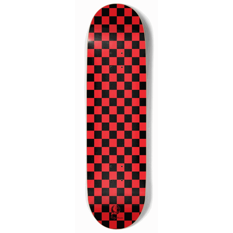 Checkered Red 9.00 City Vision Skateboards