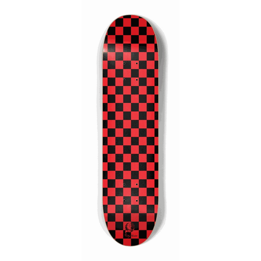 Checkered Red Mini 7.25 City Vision Skateboards