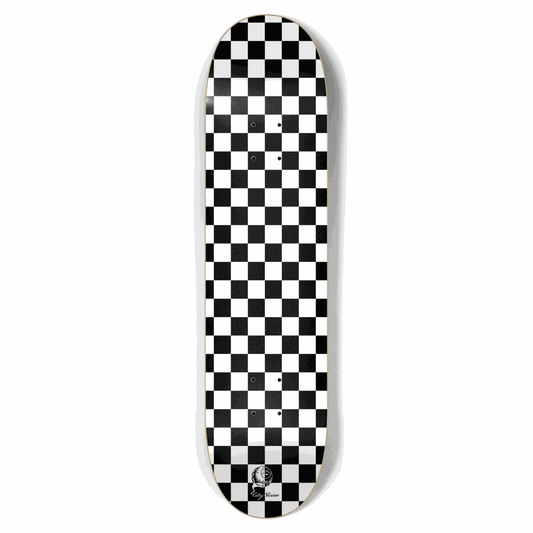 Checkered White 7.75 City Vision Skateboards