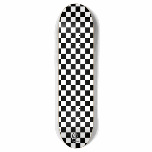Checkered White 7.87 City Vision Skateboards