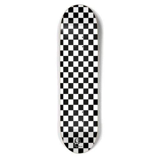 Checkered White 8.50 City Vision Skateboards