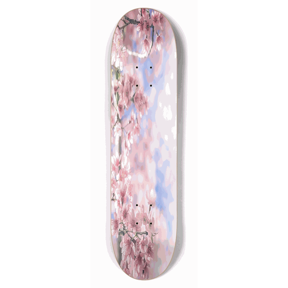 Cherry Blossom 7.75 City Vision Skateboards