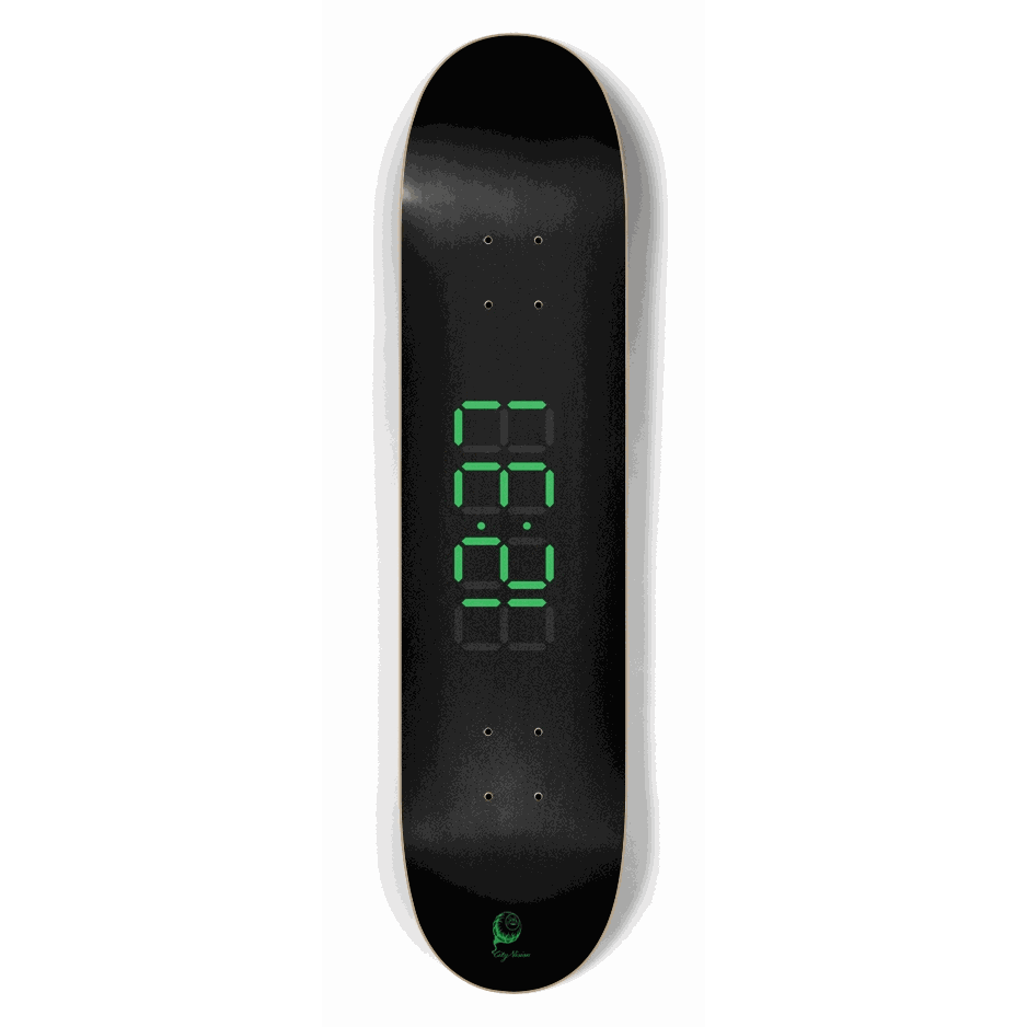 Clock Green 7.50 City Vision Skateboards