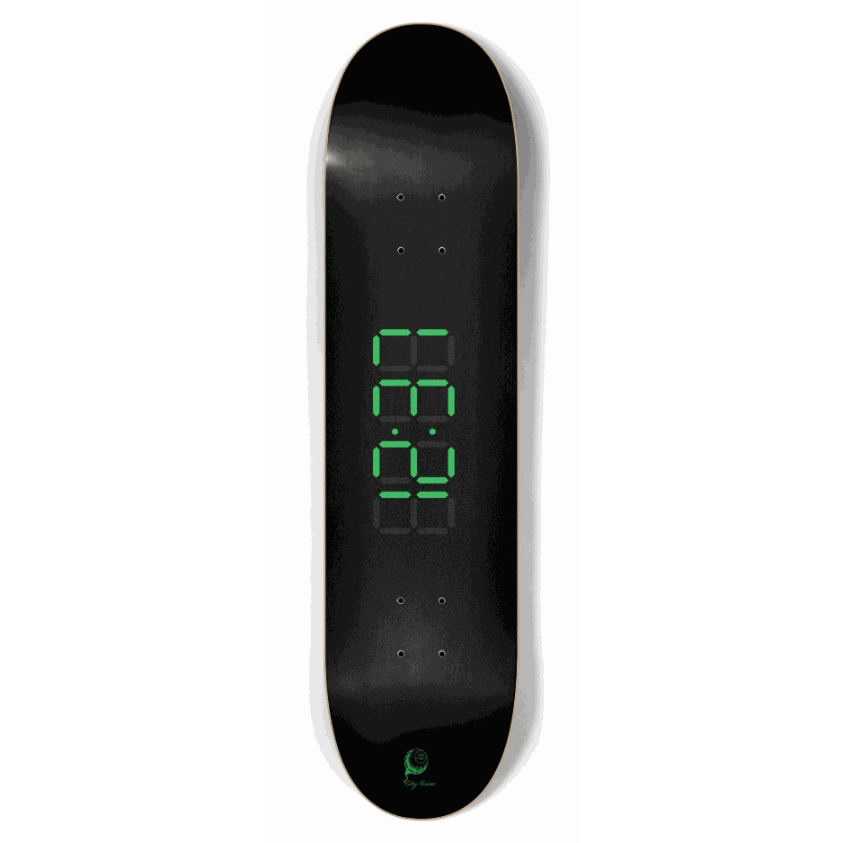 Clock Green 7.75 City Vision Skateboards
