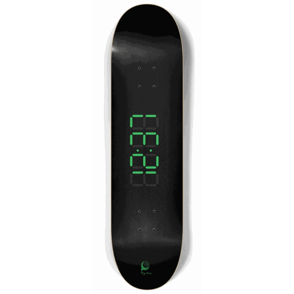 Clock Green 8.25 City Vision Skateboards
