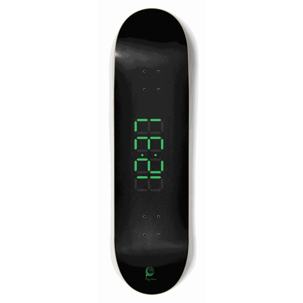 Clock Green 8.75 City Vision Skateboards