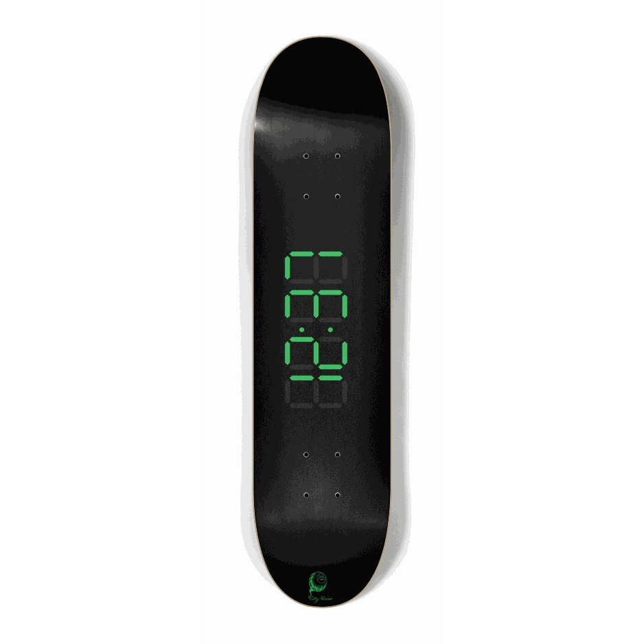 Clock Green Mini 7.25 City Vision Skateboards