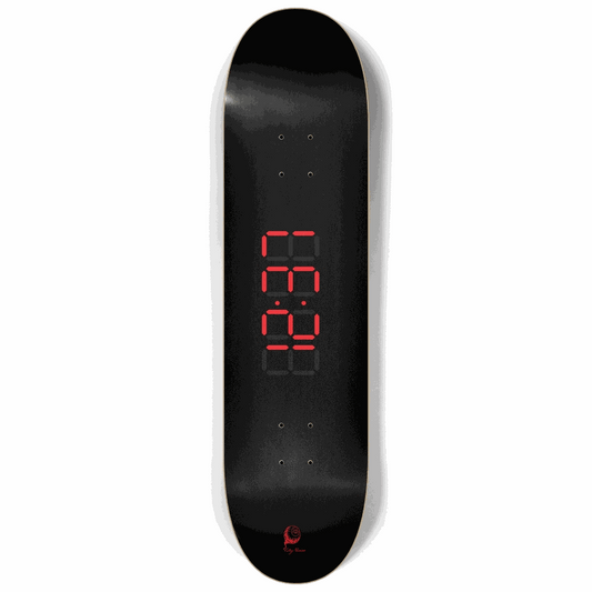 Clock Red 8.25 City Vision Skateboards