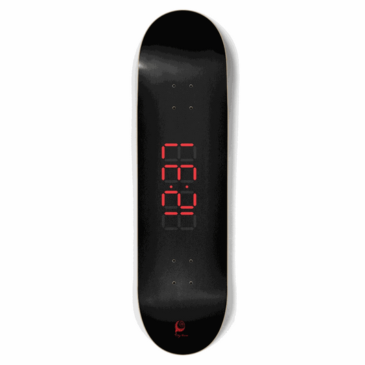 Clock Red 8.75 City Vision Skateboards