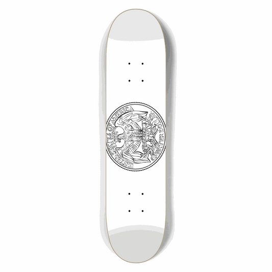 Coin Deck 7.50 City Vision Skateboards  City Vision Skateboards 7.50