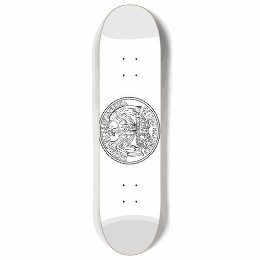 Coin Deck 8.00 City Vision Skateboards  City Vision Skateboards 8.00