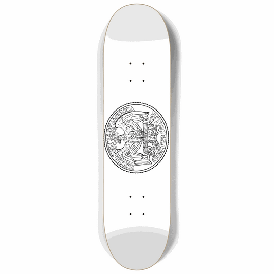 Coin Deck 8.25 City Vision Skateboards  City Vision Skateboards 8.25
