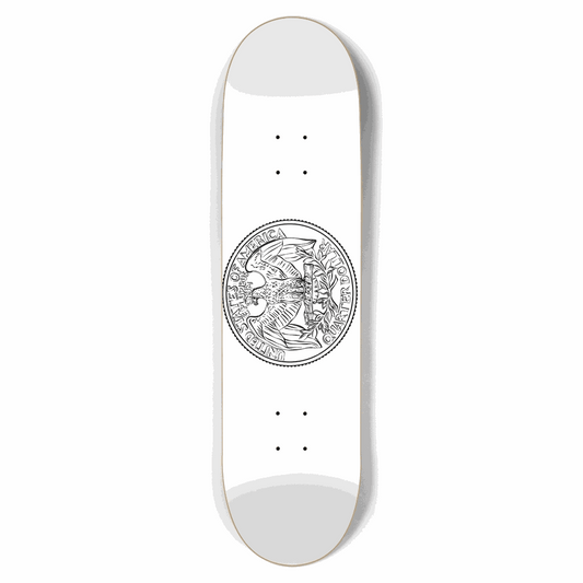 Coin Deck 8.50 City Vision Skateboards  City Vision Skateboards 8.50