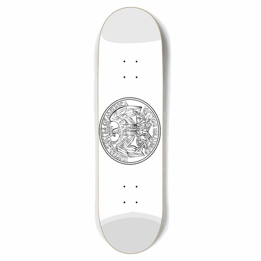 Coin Deck 8.75 City Vision Skateboards  City Vision Skateboards 8.75