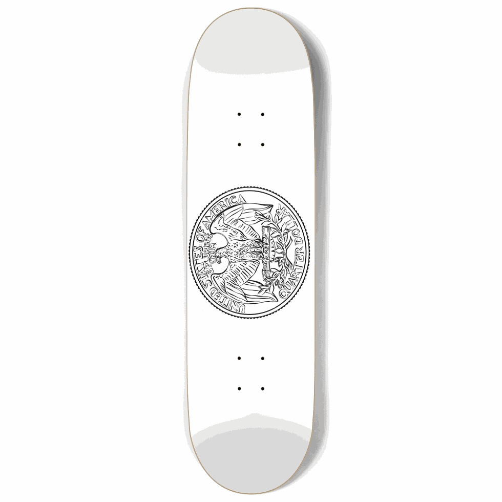 Coin Deck 9.00 City Vision Skateboards  City Vision Skateboards 9.00