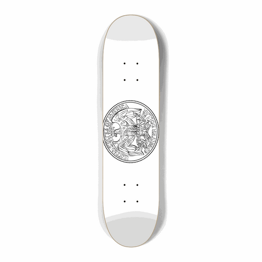 Coin Deck Mini 7.25 City Vision Skateboards  City Vision Skateboards 7.25
