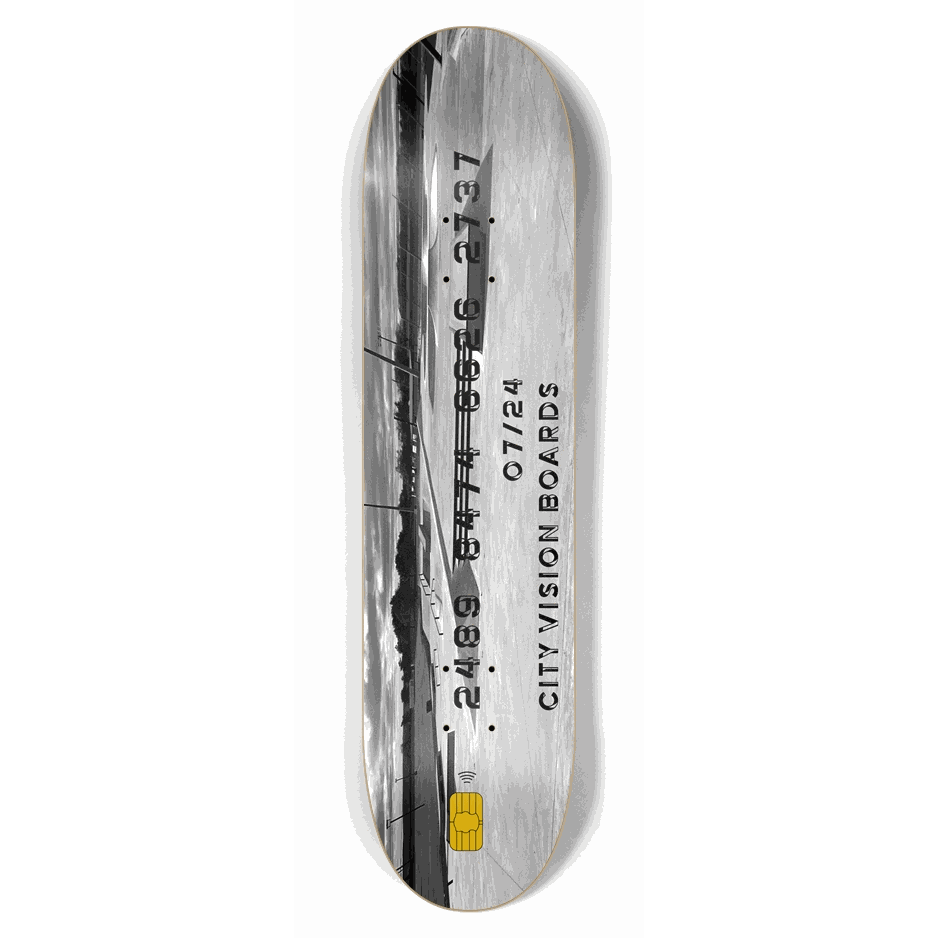 Credit Card 2 7.62 City Vision Skateboards