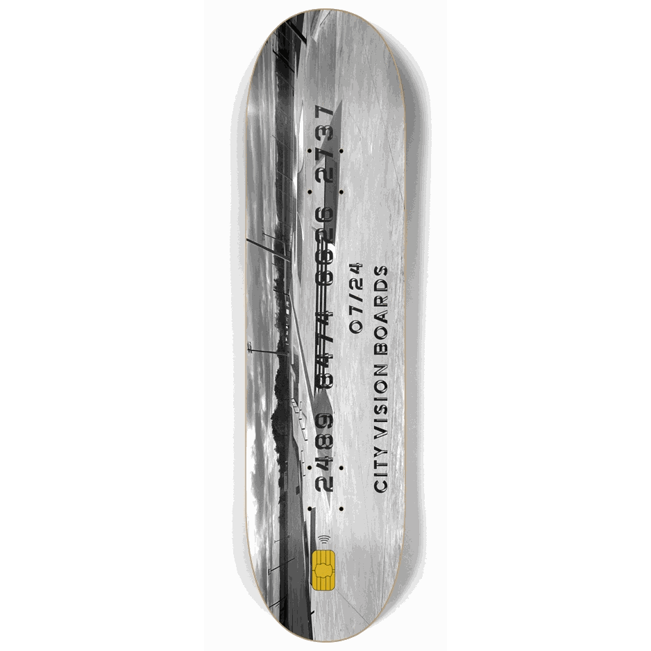 Credit Card 2 8.25 City Vision Skateboards