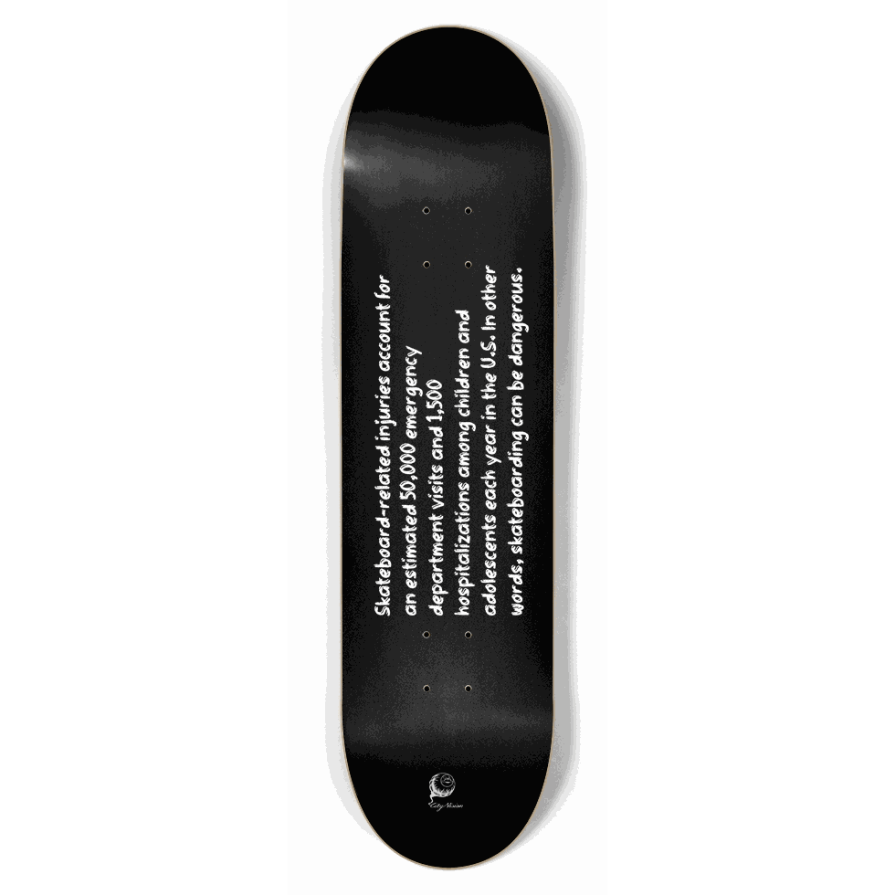 Dangerous 8.50 City Vision Skateboards