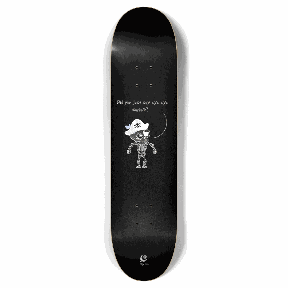 Eye Eye Captain Black 7.87 City Vision Skateboards  City Vision Skateboards 7.87