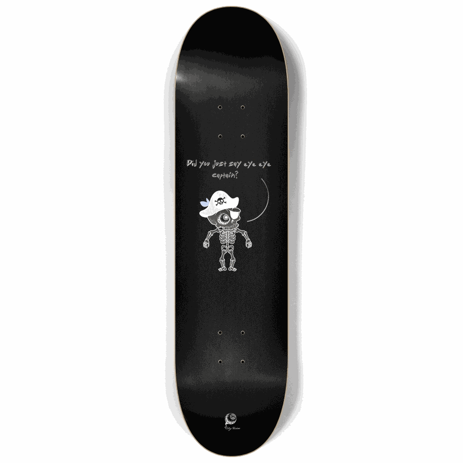 Eye Eye Captain Black 8.25 City Vision Skateboards  City Vision Skateboards 8.25