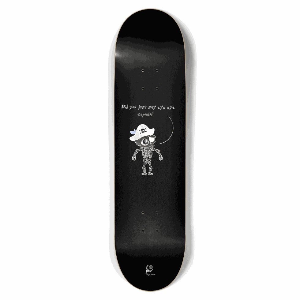 Eye Eye Captain Black 8.50 City Vision Skateboards  City Vision Skateboards 8.50