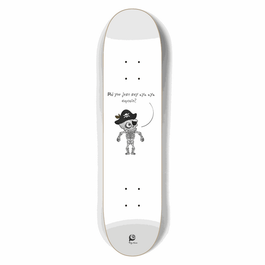 Eye Eye Captain White 7.50 City Vision Skateboards  City Vision Skateboards 7.50