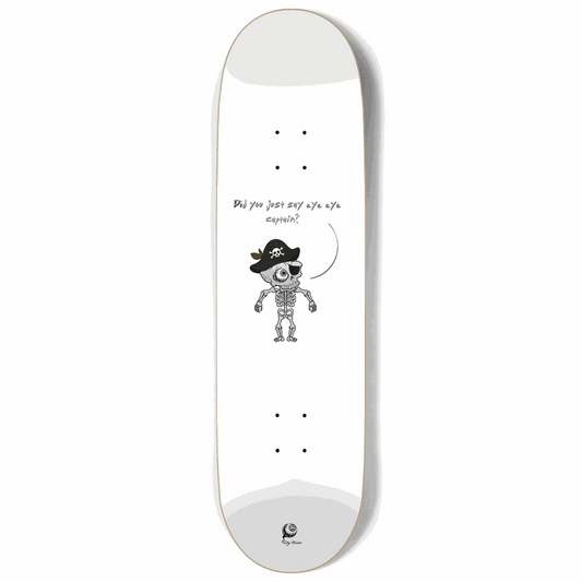 Eye Eye Captain White 9.00 City Vision Skateboards  City Vision Skateboards 9.00
