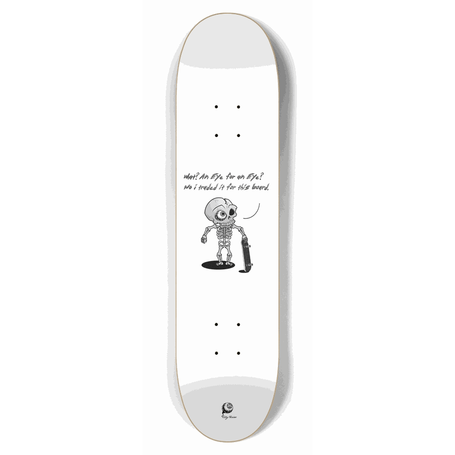 Eye For An Eye 7.62 City Vision Skateboards