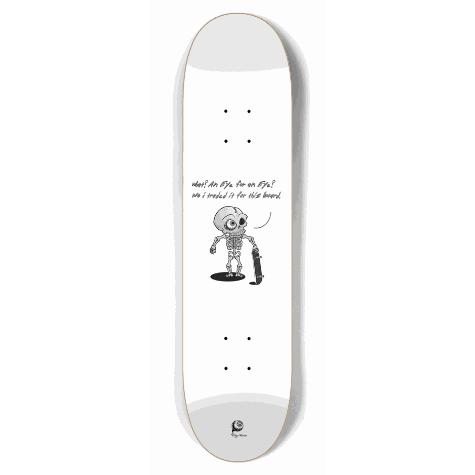 Eye For An Eye 7.75 City Vision Skateboards
