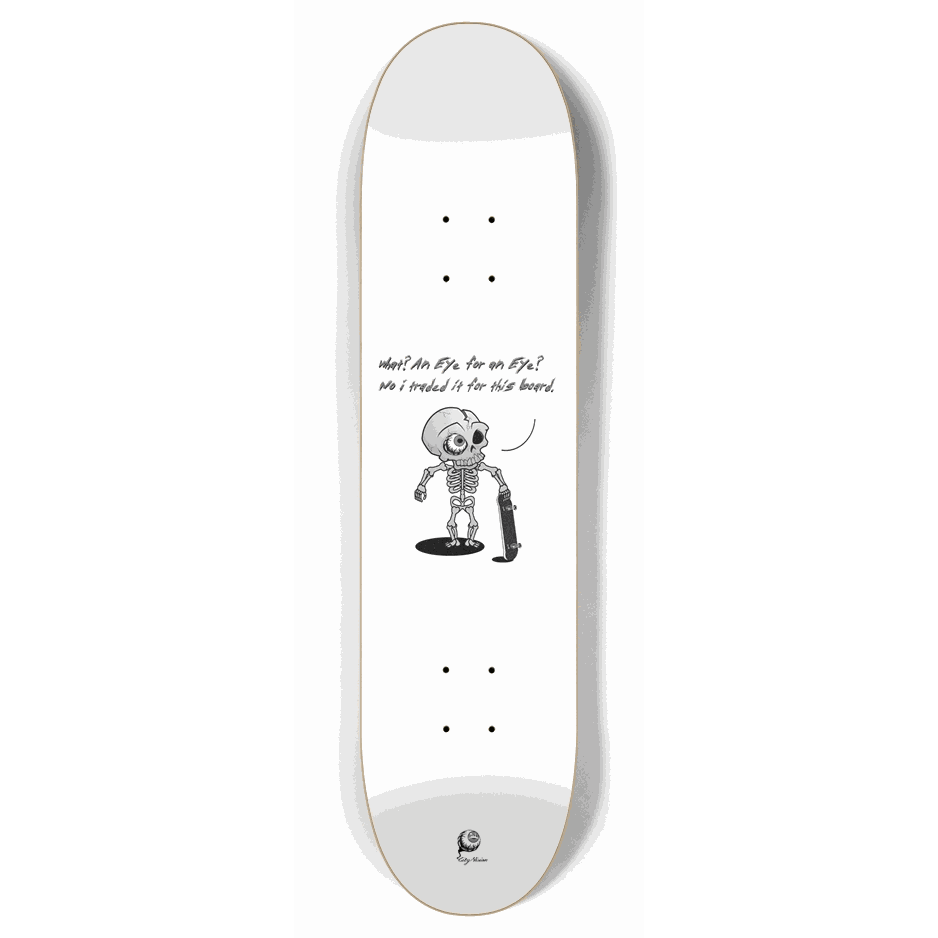 Eye For An Eye 7.87 City Vision Skateboards