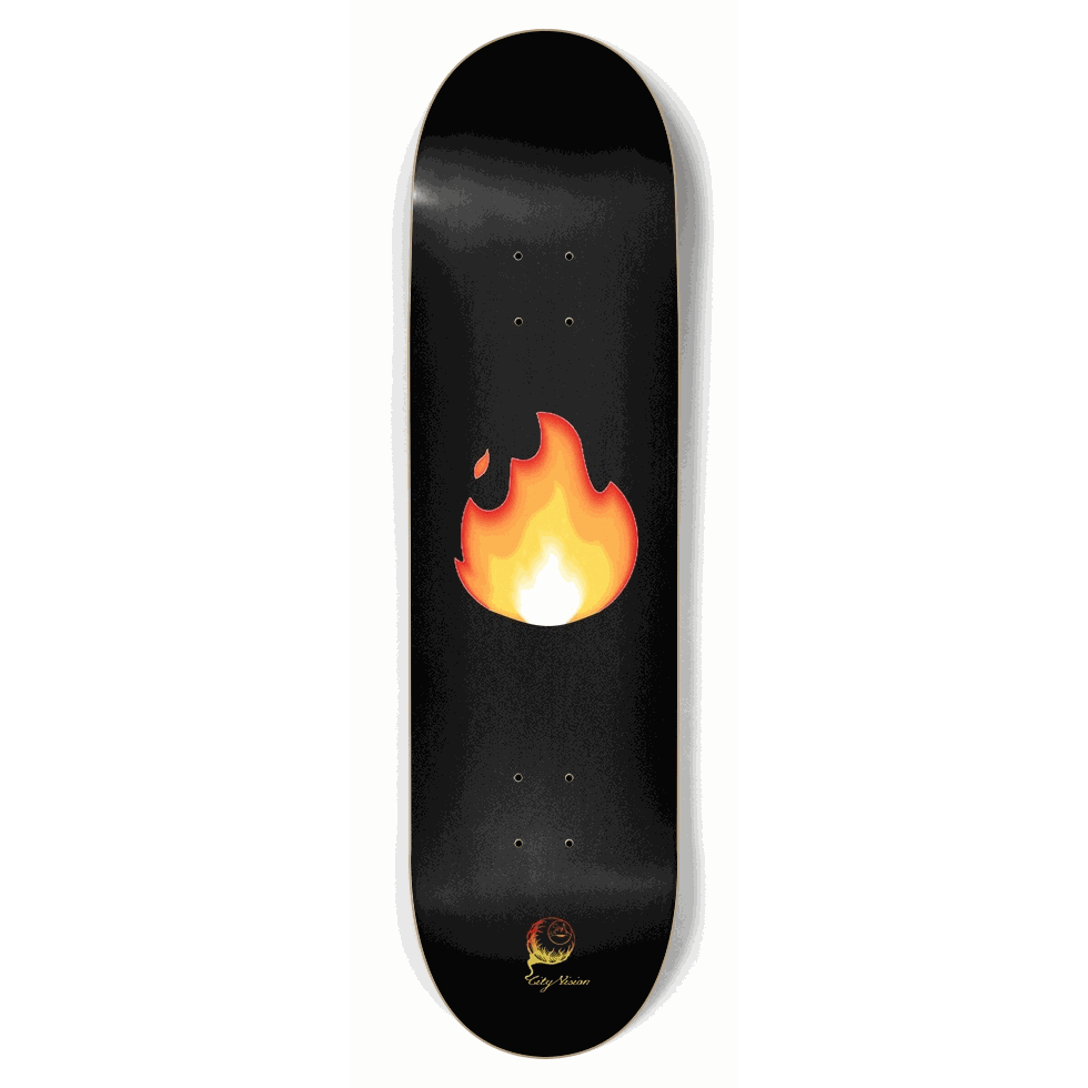 Fire 8.75 City Vision Skateboards