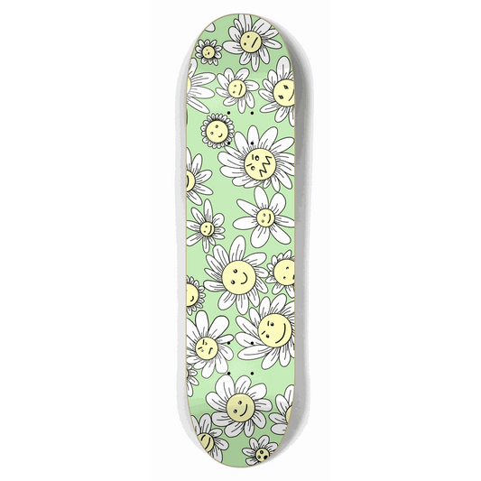 Flower Frenzy (Green) 7.62 City Vision Skateboards