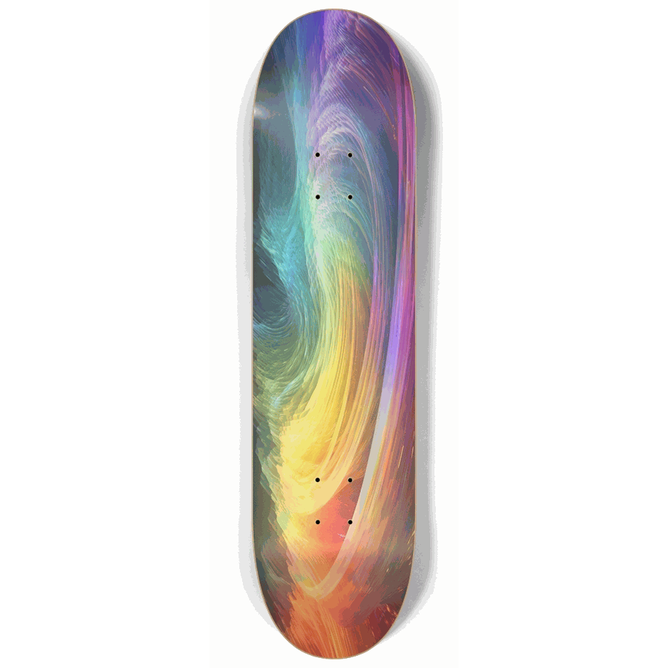 Fractal Holographic 8.25 City Vision Skateboards