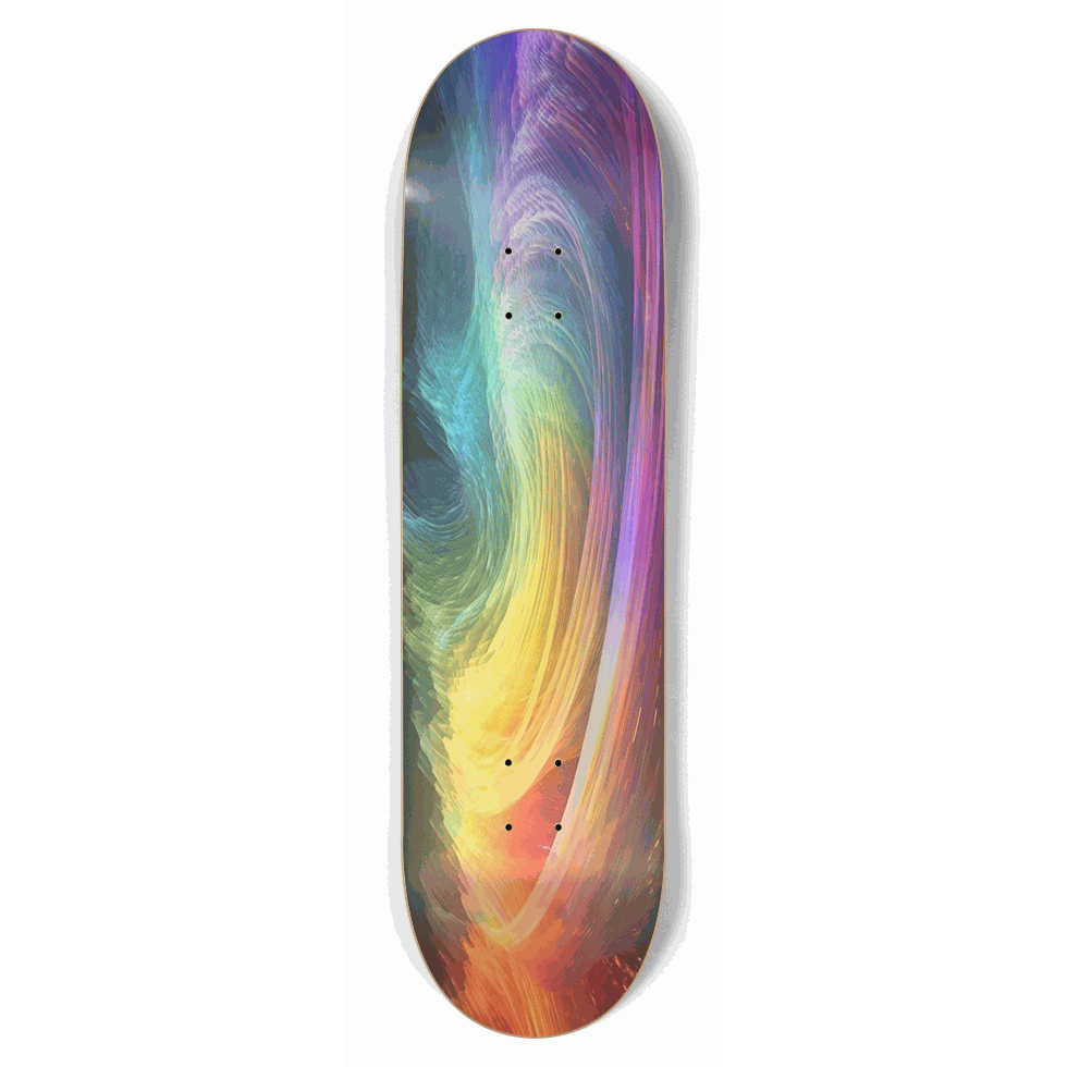 Fractal Holographic 8.75 City Vision Skateboards