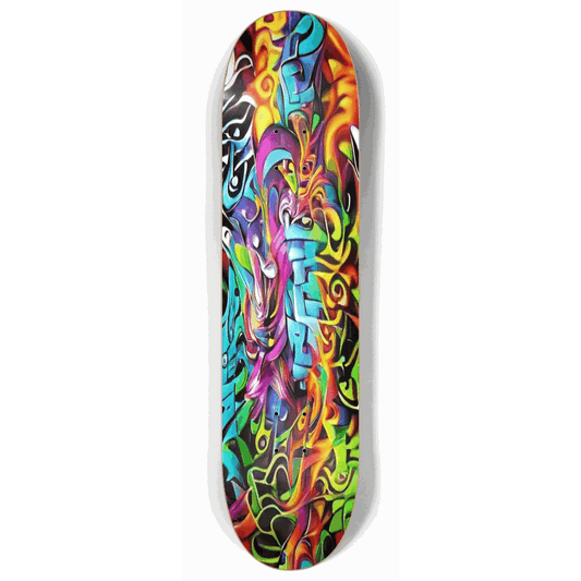 Skateboard - Graffiti 1 8.00 by City Vision Skateboards (8.00)