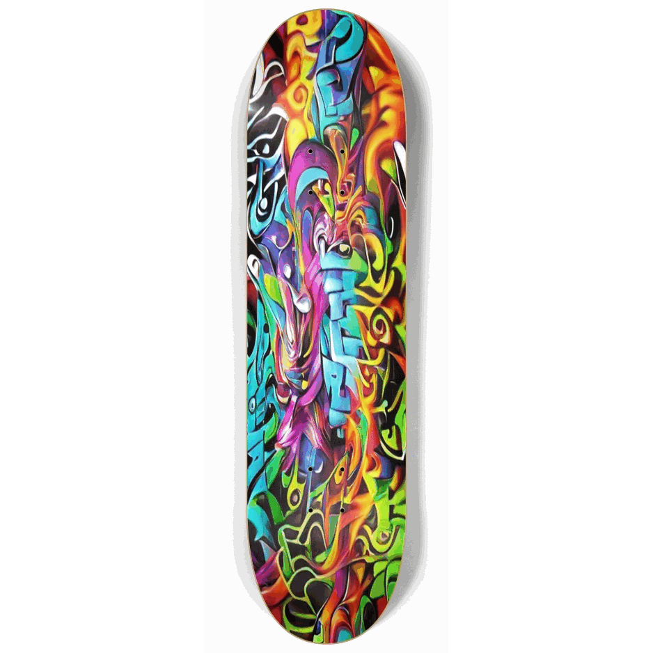 Graffiti 1 8.25 City Vision Skateboards