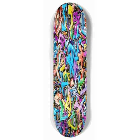 Skateboard - Graffiti 3 8.00 by City Vision Skateboards (8.00)