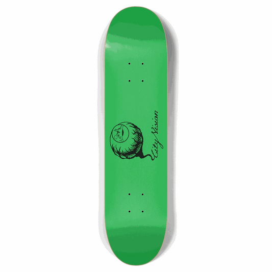 Green and Black Logo 7.87 City Vision Skateboards  City Vision Skateboards 7.87