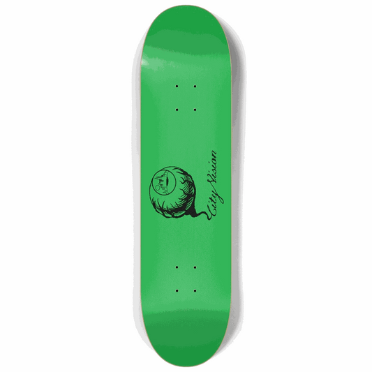 Green and Black Logo 8.25 City Vision Skateboards  City Vision Skateboards 8.25