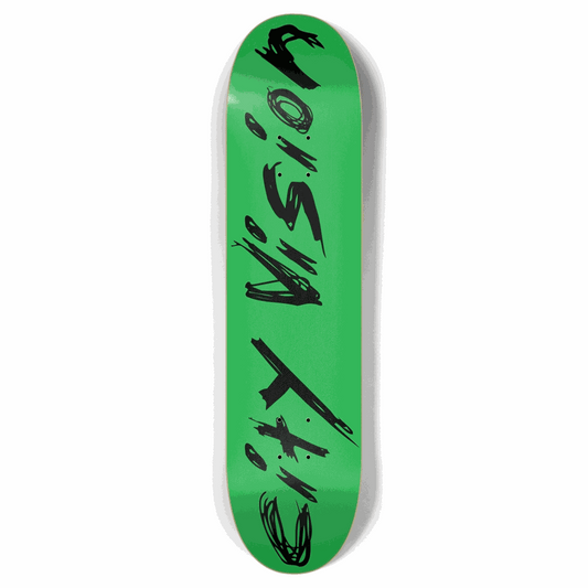 Green and Black Name 7.87 City Vision Skateboards  City Vision Skateboards 7.87