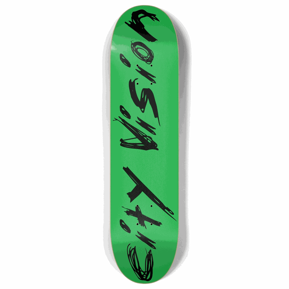 Green and Black Name 8.00 City Vision Skateboards  City Vision Skateboards 8.00