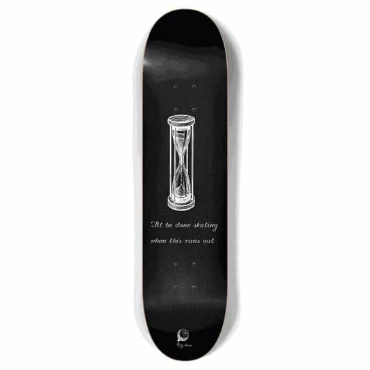 Hour Glass Black 7.87 City Vision Skateboards  City Vision Skateboards 7.87