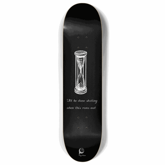 Hour Glass Black 8.00 City Vision Skateboards  City Vision Skateboards 8.00