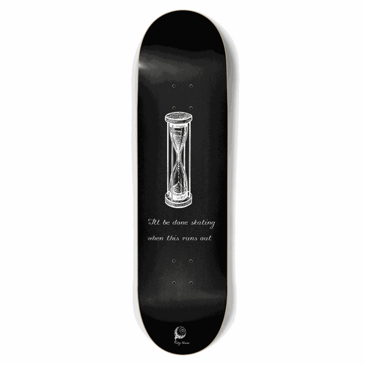 Hour Glass Black 8.75 City Vision Skateboards  City Vision Skateboards 8.75