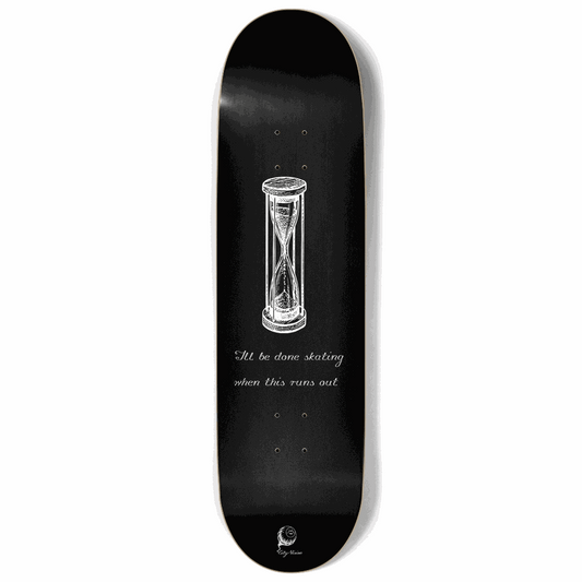 Hour Glass Black 9.00 City Vision Skateboards  City Vision Skateboards 9.00