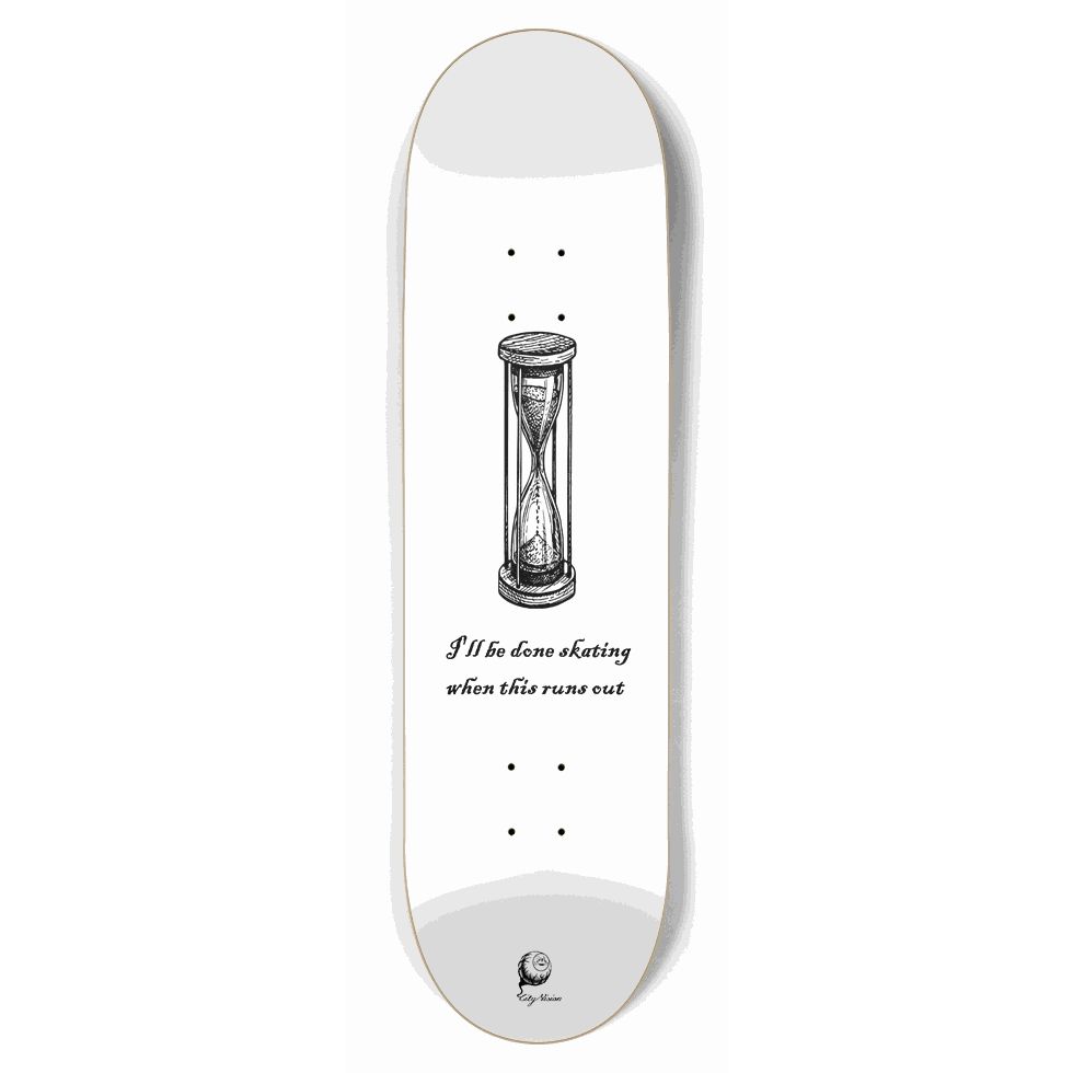 Hourglass 8.75 City Vision Skateboards