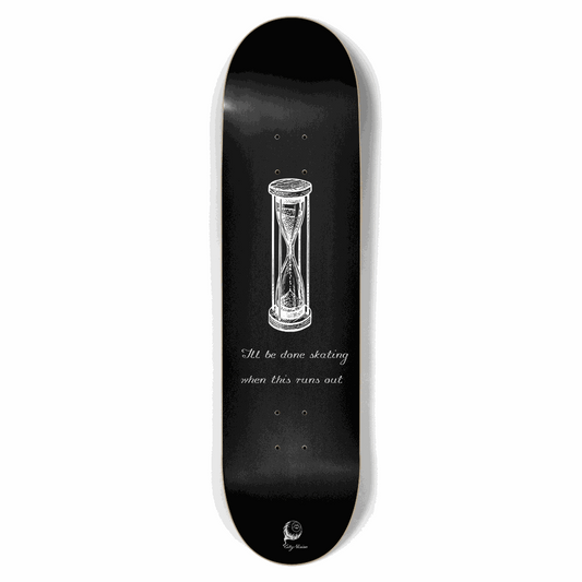 Hourglass Black 8.50 City Vision Skateboards