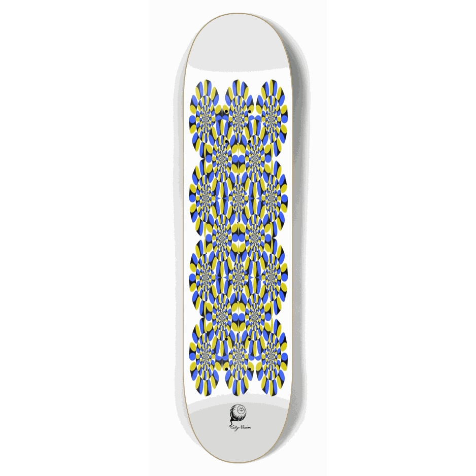 Illusion 7.75 City Vision Skateboards